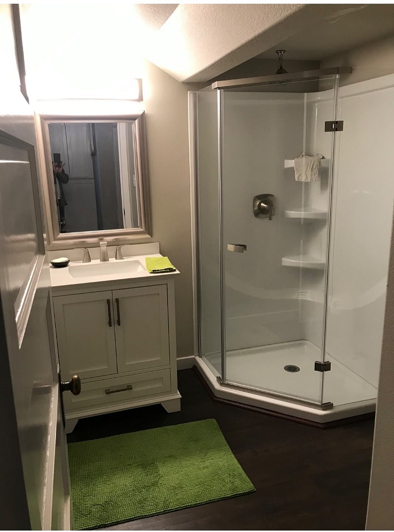 basement - bathroom