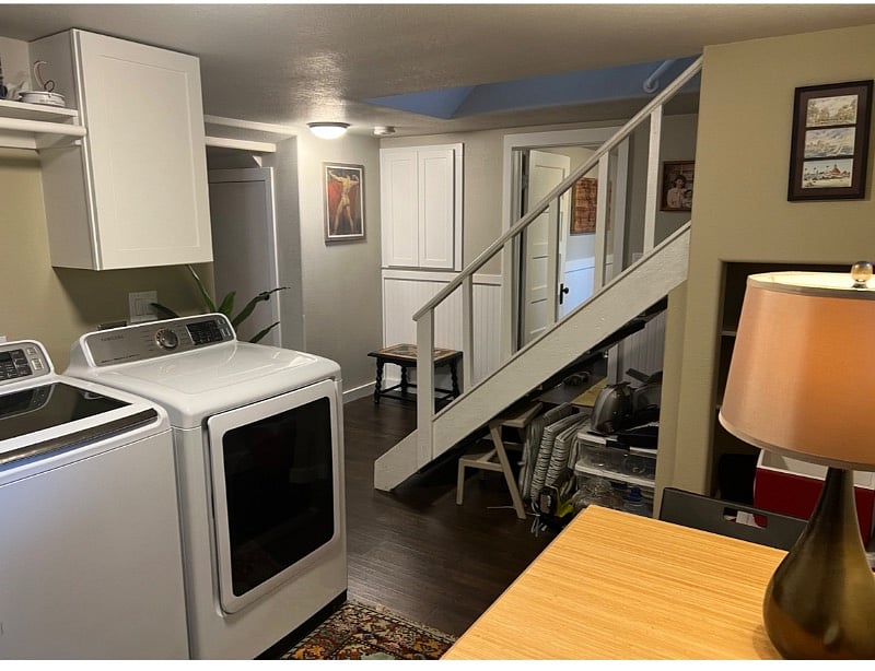 basement - laundry