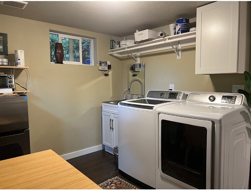 basement - laundry