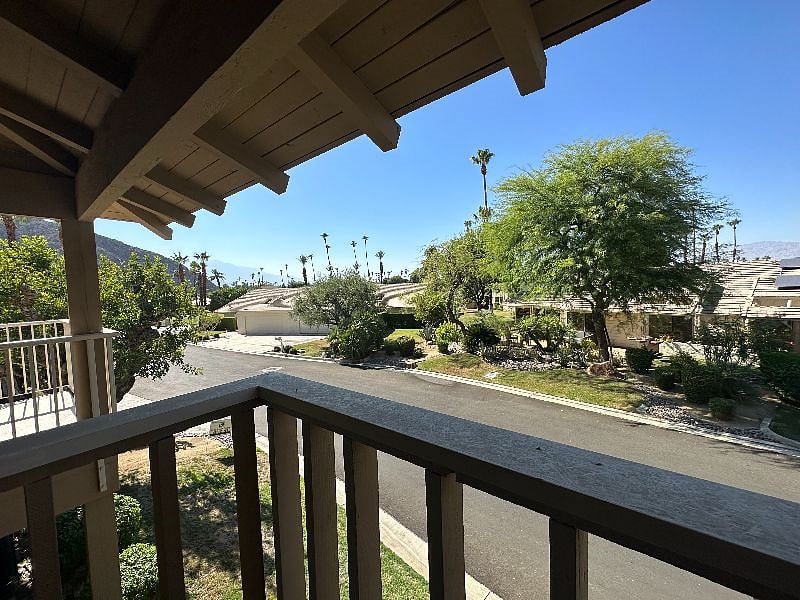 View from Dining area balcony