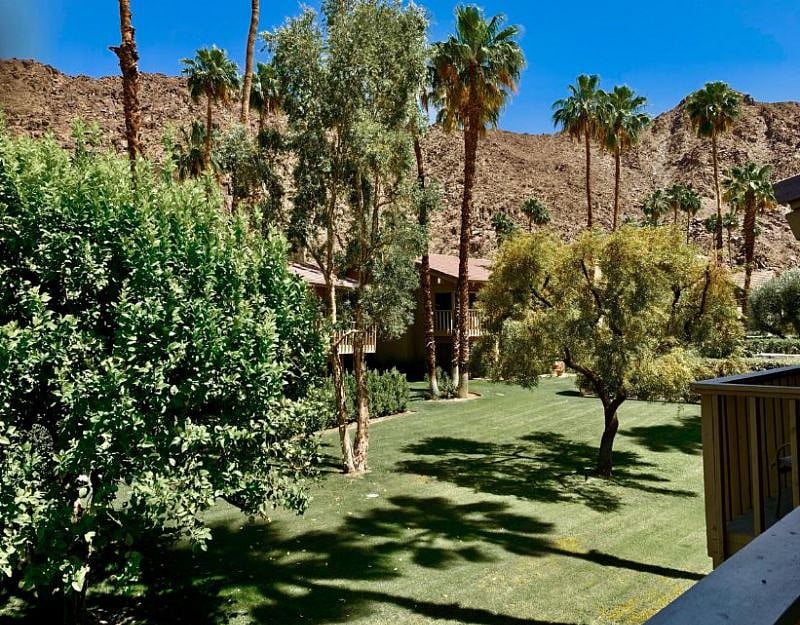 Master bedroom balcony view