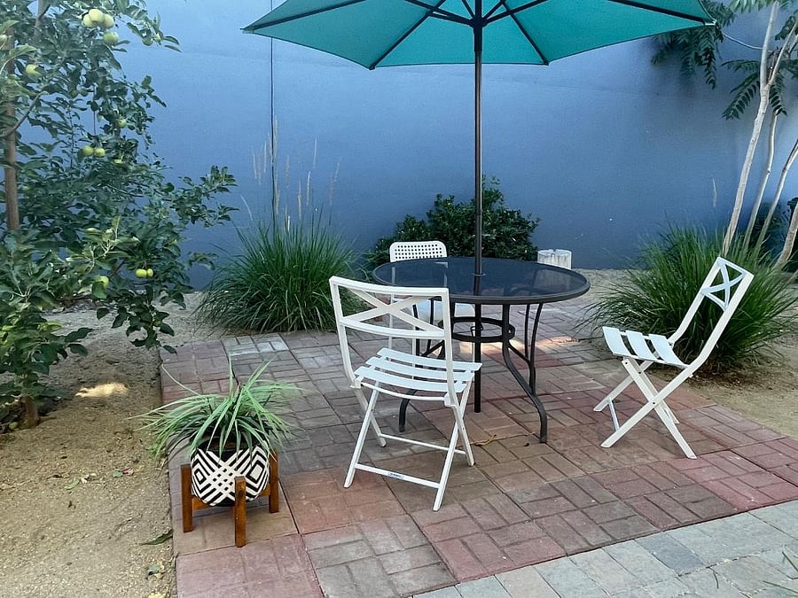 Patio BBQ Area