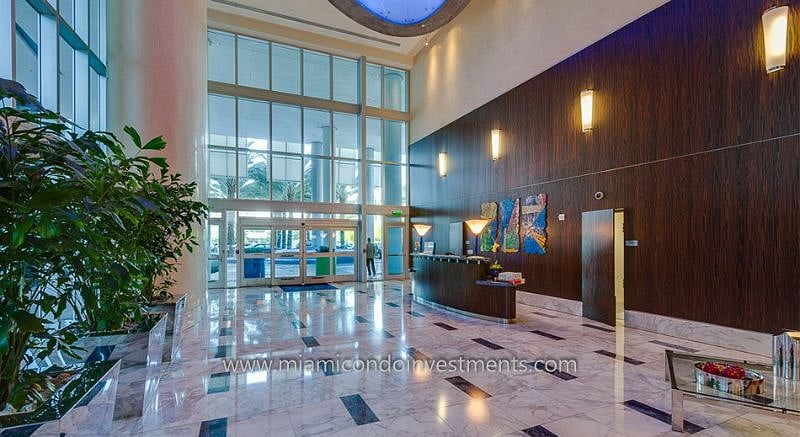 Lobby. Credit to https://www.latitudemiami.com/