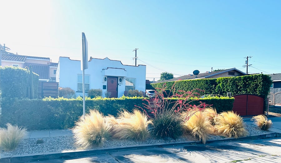 Main Property - Studio unit is gated in, located in the back of main property