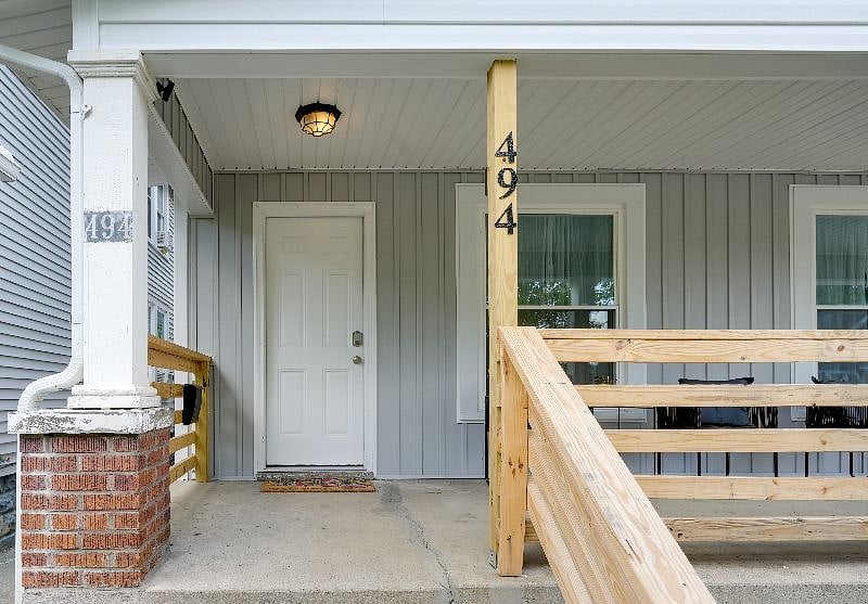 Exterior with Shared Front Porch