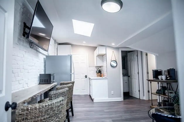 This entire space was recently renovated and has tons of character!