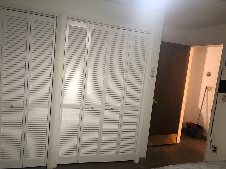 Updated: new closet doors!