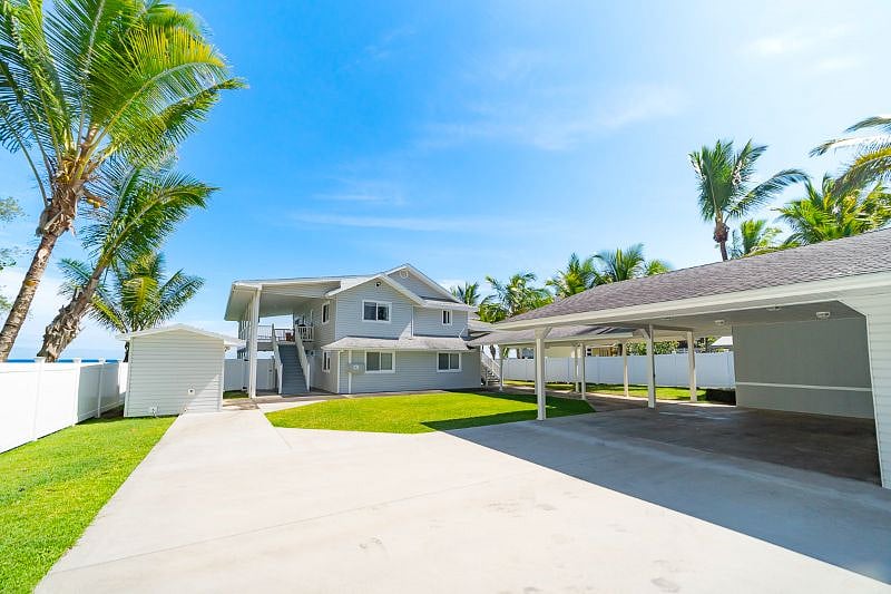 Double covered carport