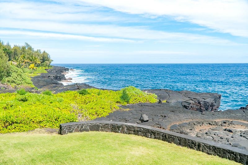 View to ocean from lanai