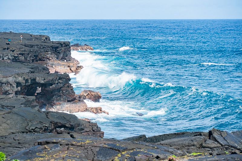 Coastal ocean view