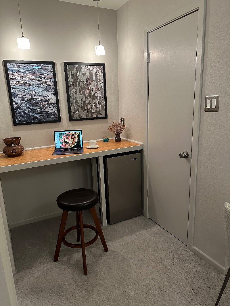 New desktop plus new refrigerator