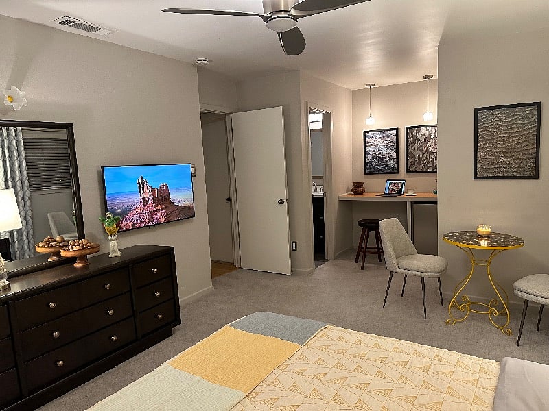 New wall-mounted TV