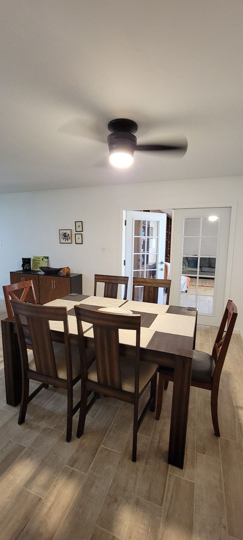 Dining Area and Coffee Station