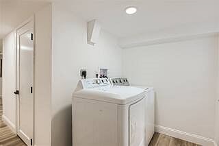 washer and Dryer