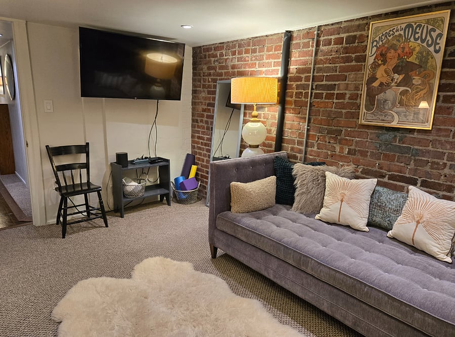 TV with ROKU, SONOS Speaker