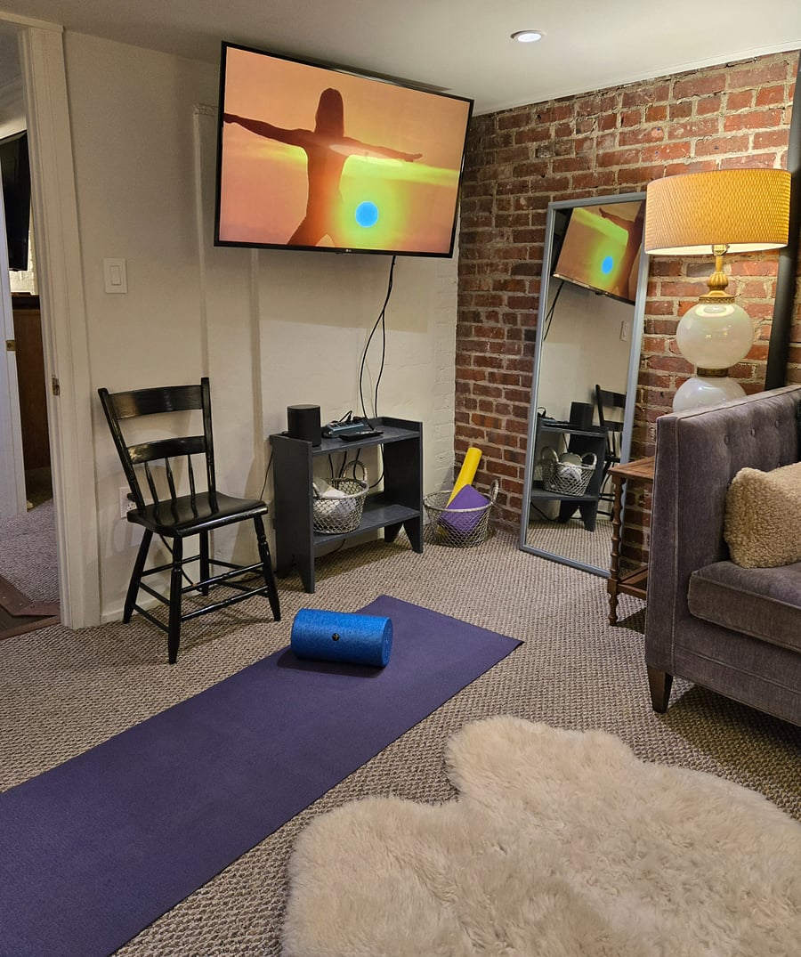 Flex Room as Workout Space