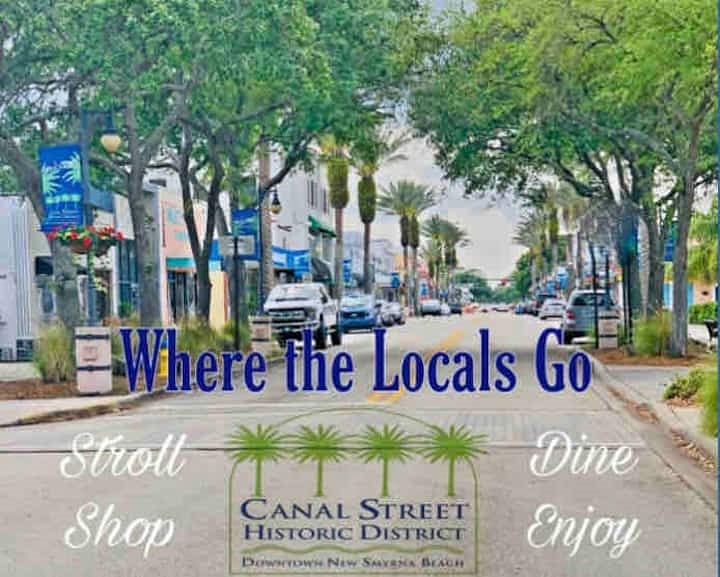 Canal street is only a mile and a half where there are many wonderful local restaurants, art galleries, farmer's markets and breweries.