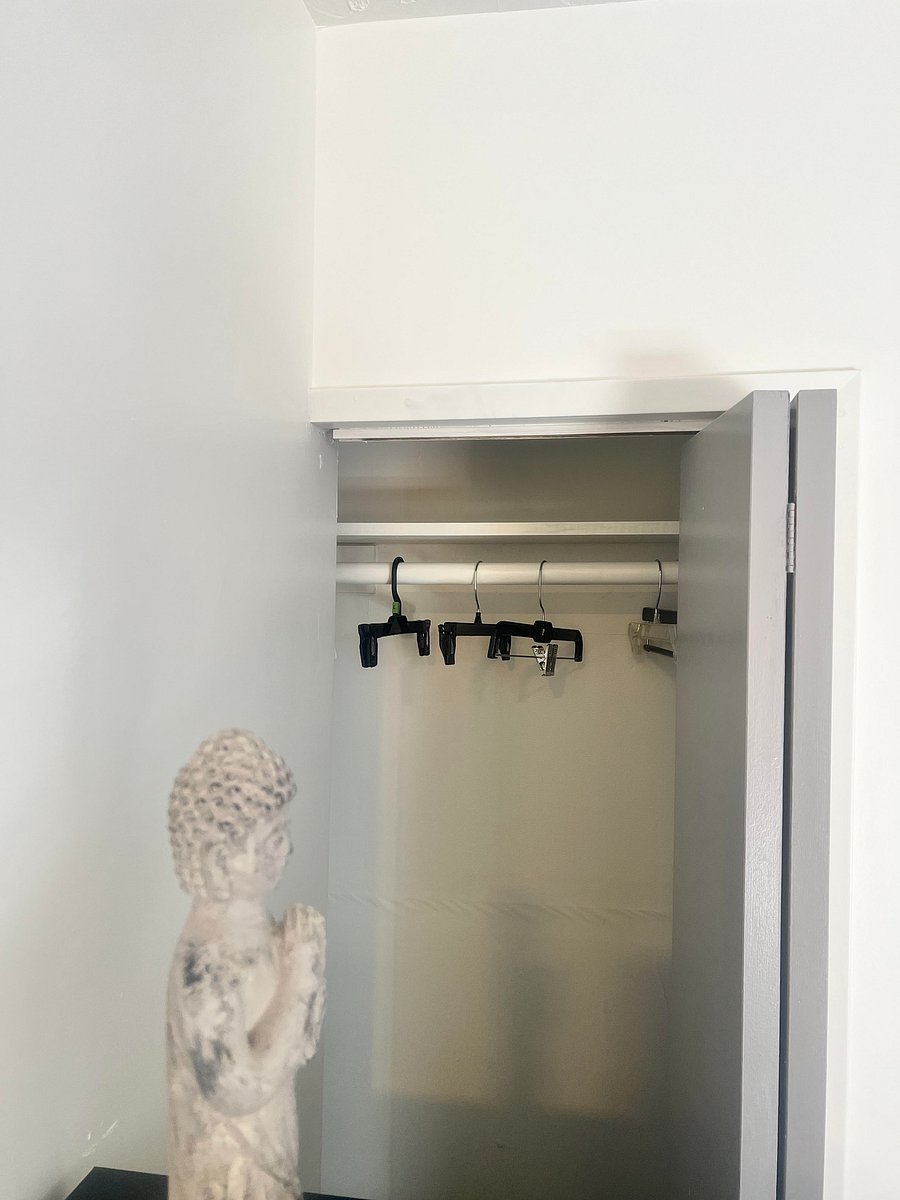 Small closet space LIMITED storage 