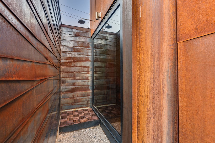 Outdoor Rain Shower.