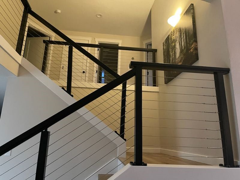 NEW STAIRCASE LEADING TO UPSTAIRS - BEDROOMS & BATHROOM