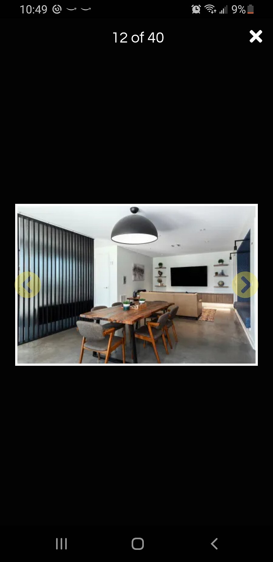 Lounge area
