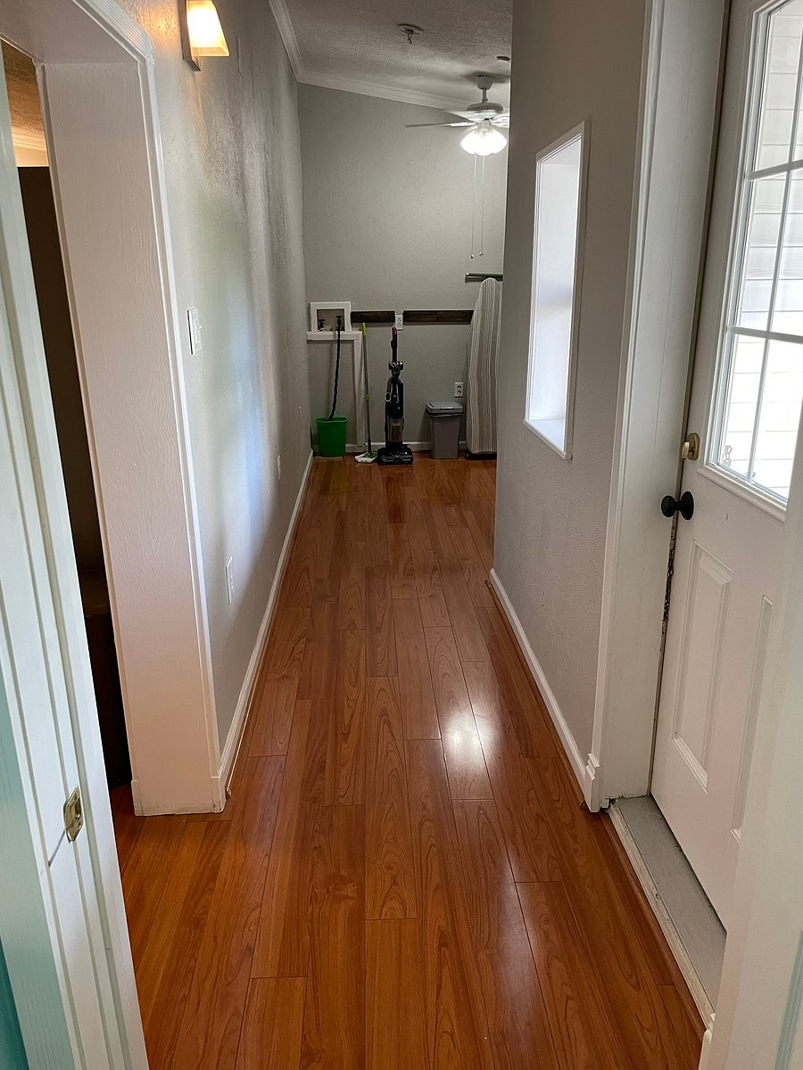 Hall to storage room