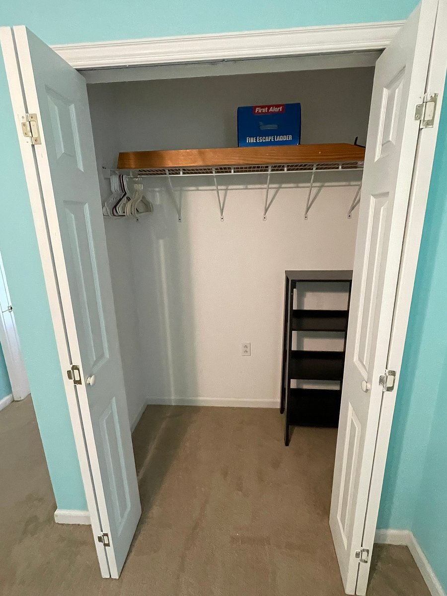 Bedroom #2 closet