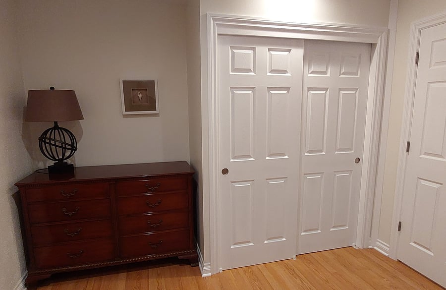 Bedroom #2 closet and dresser