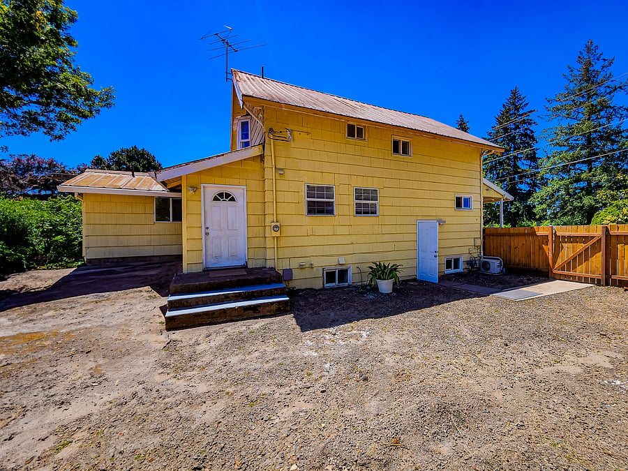 Entryway and Yard