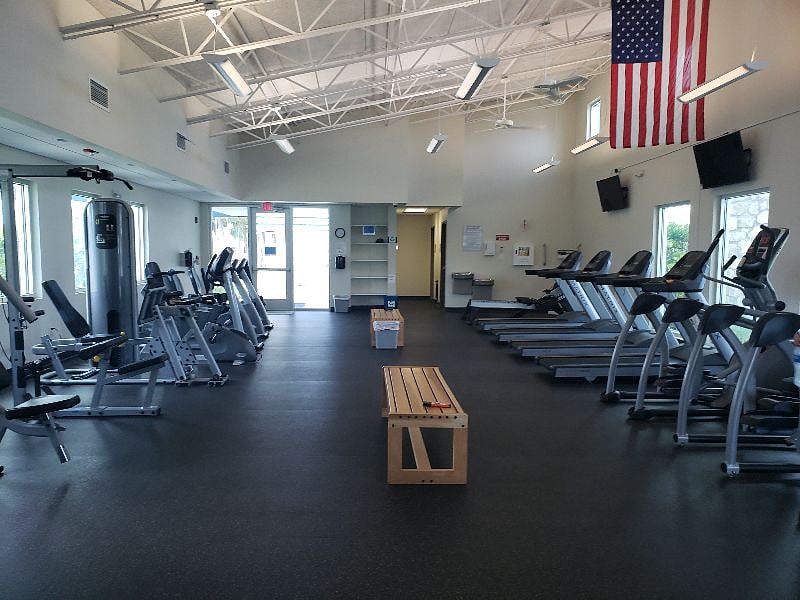Just a glimpse of the Fitness Center. Stocked with TVs and AC.
All brand new exercise machines in 2024.