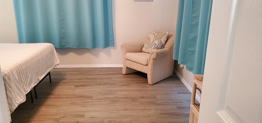Plenty of space to move around