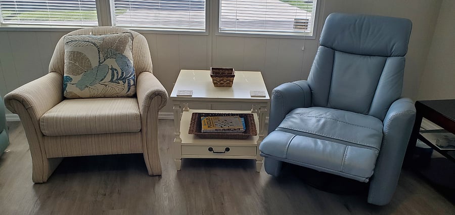 Upright/sturdy chair and rocker/swivel/recliner chair