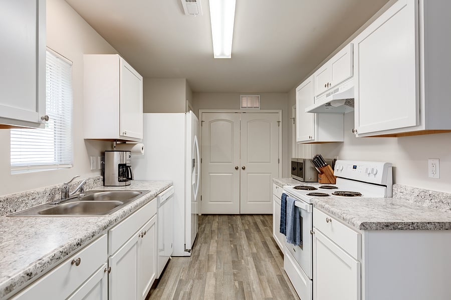 Kitchen with Laundry 