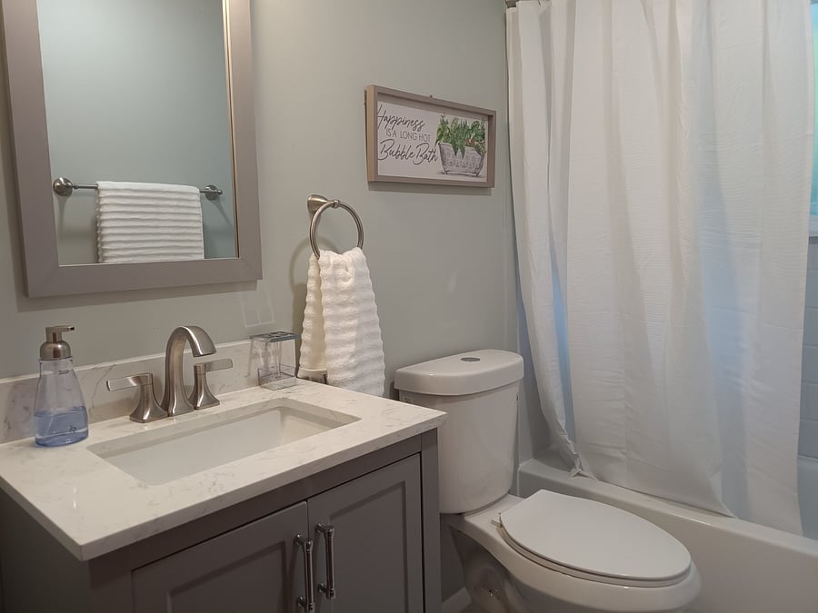 brand new bathroom