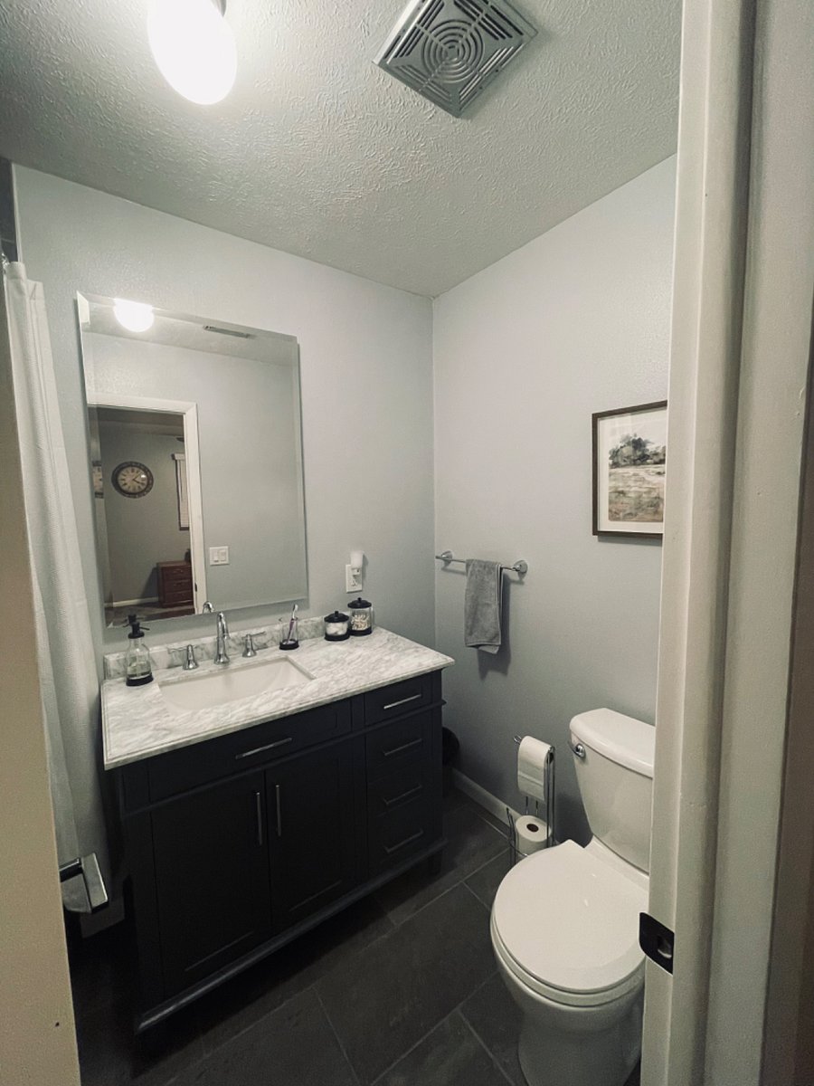Guest Bathroom with Soaker Tub & Shower