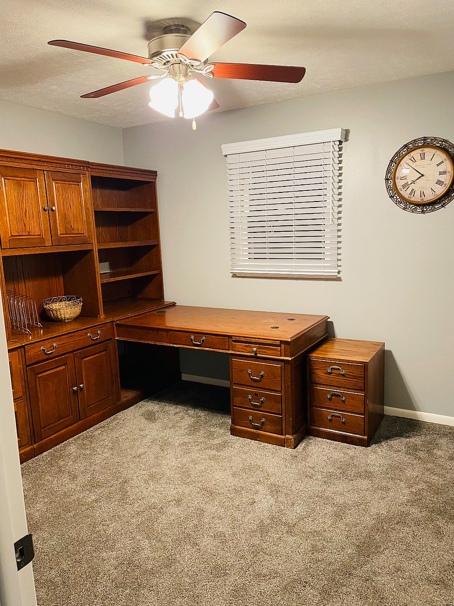 3rd Bedroom Converted into Office/Workspace