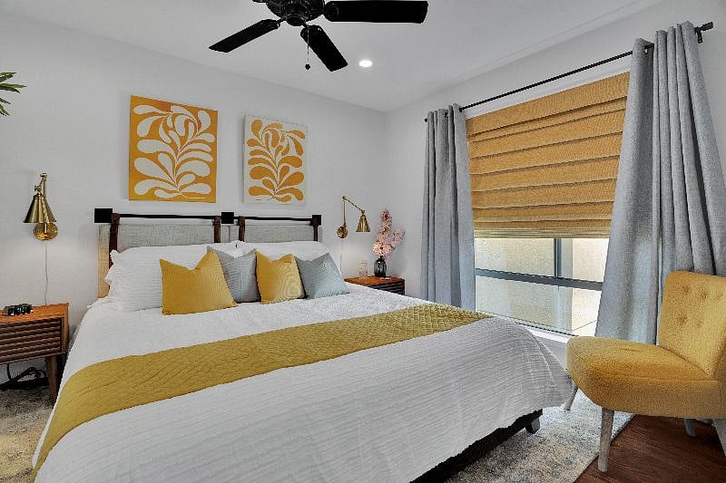 Bamboo mattress from the Cariloha company, pure comfort in the King size bed.