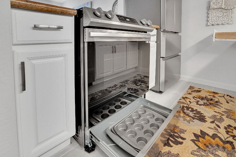 We include baking sheets, muffin tins for any baking moods that may come your way!