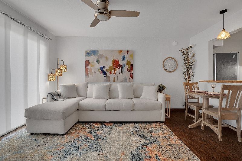 Large sofa to stretch out and relax, kick your feet up and recharge.