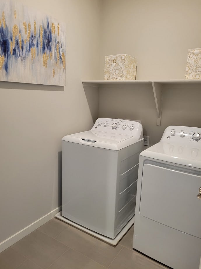 New washer & dryer