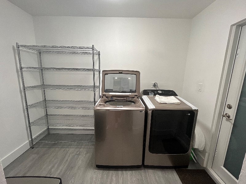 Laundry room! All put together and ready to do some work!