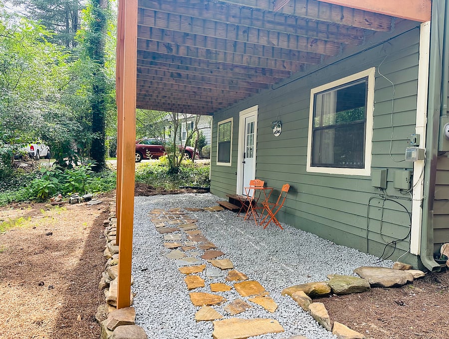 Your private covered patio! 