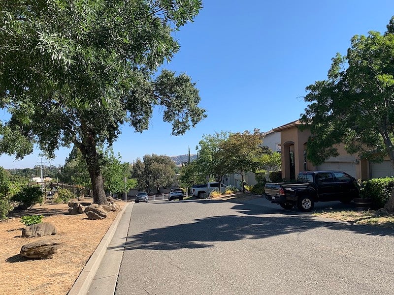 Private road with only 3 homes