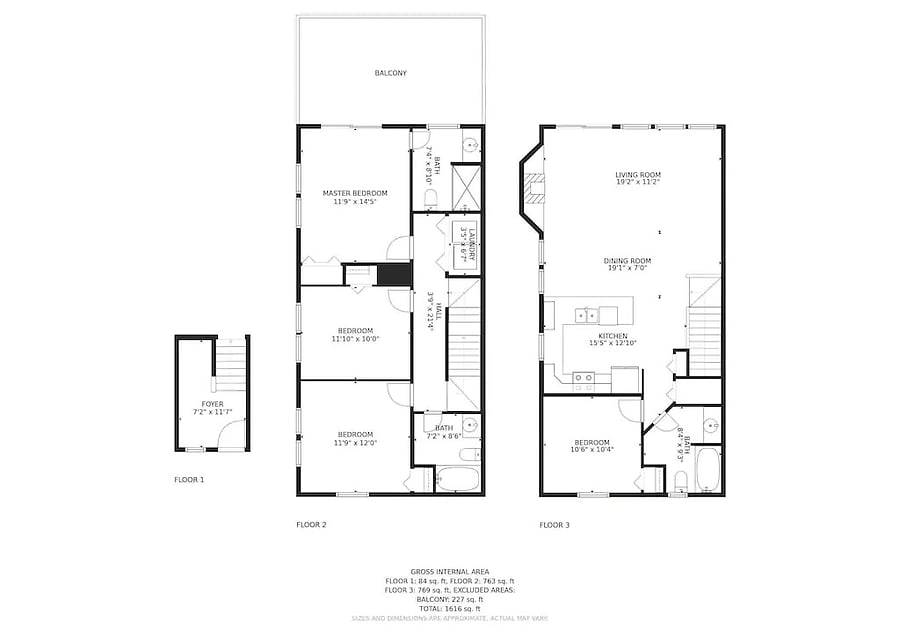 Floorplan & dimensions