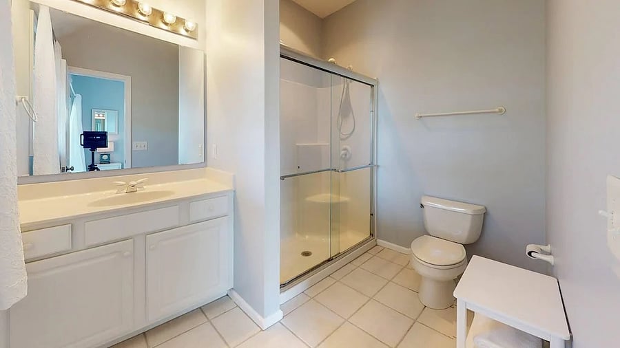 Master bathroom