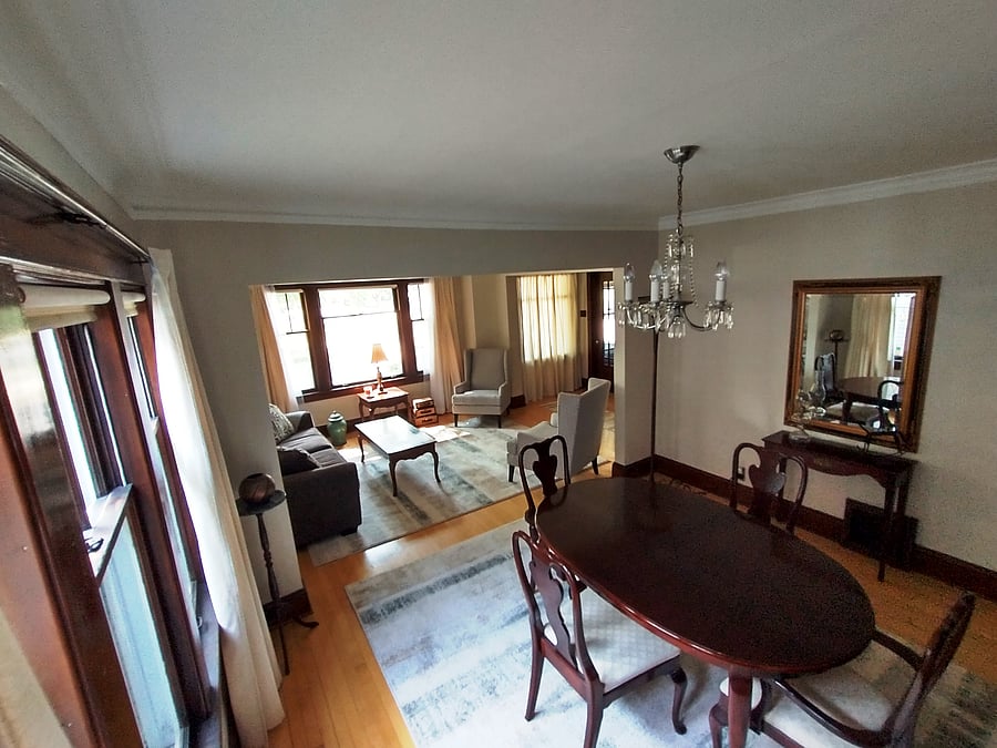 Dining Room, Living Room