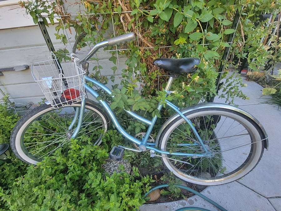 Beach cruiser &lock included