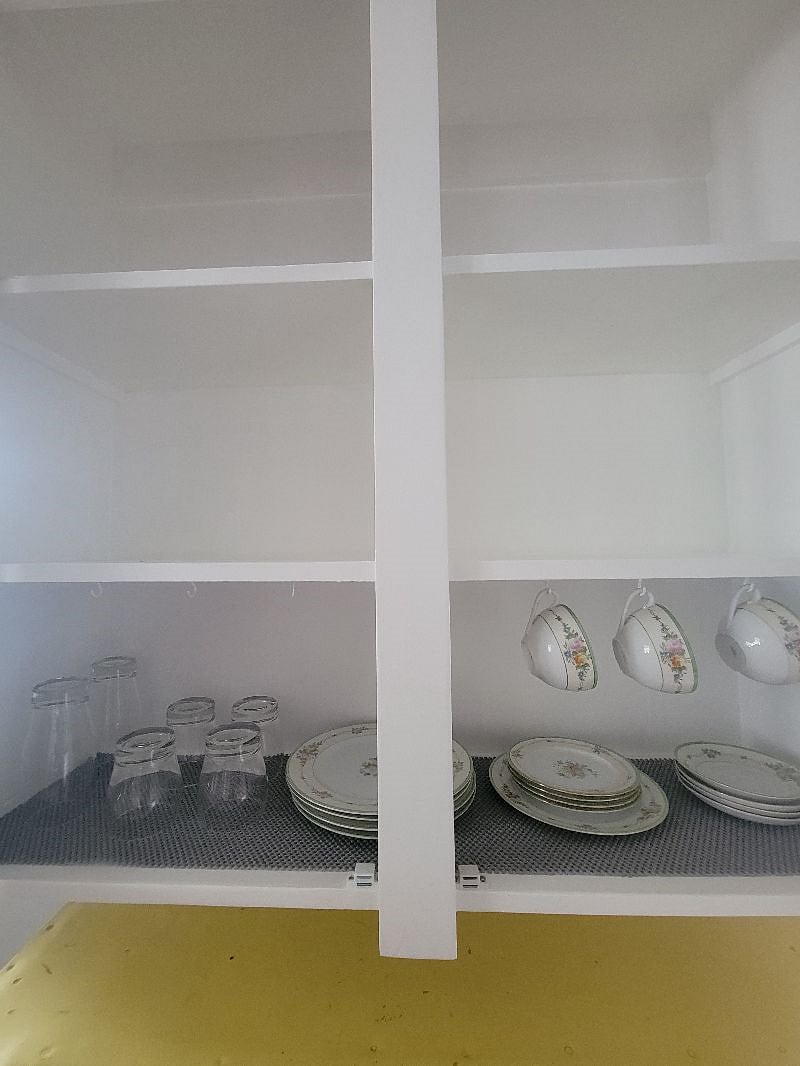 Dishes and cups provided