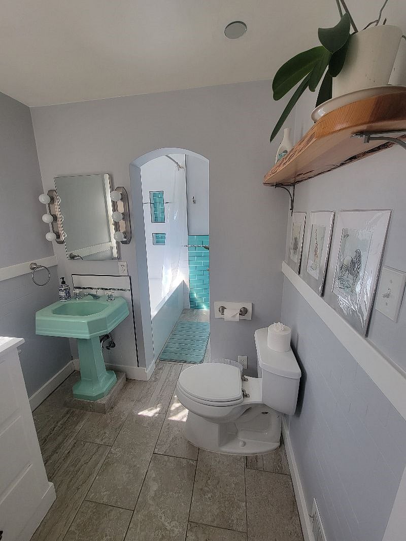 Updated bathroom