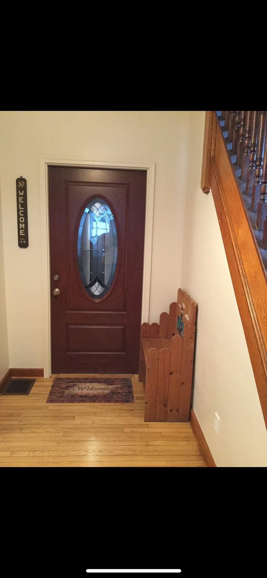 Entrance door to apt 1